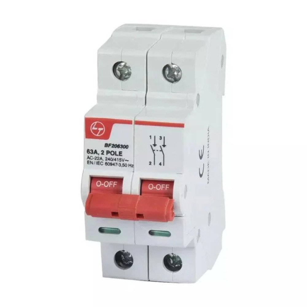 63A DP Isolator Switch 240V 63A DP Isolator Switch 240V - Image 1