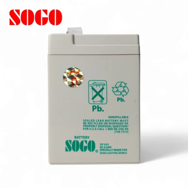 JPN-750 Dry Battery 6V 4.5Ah
